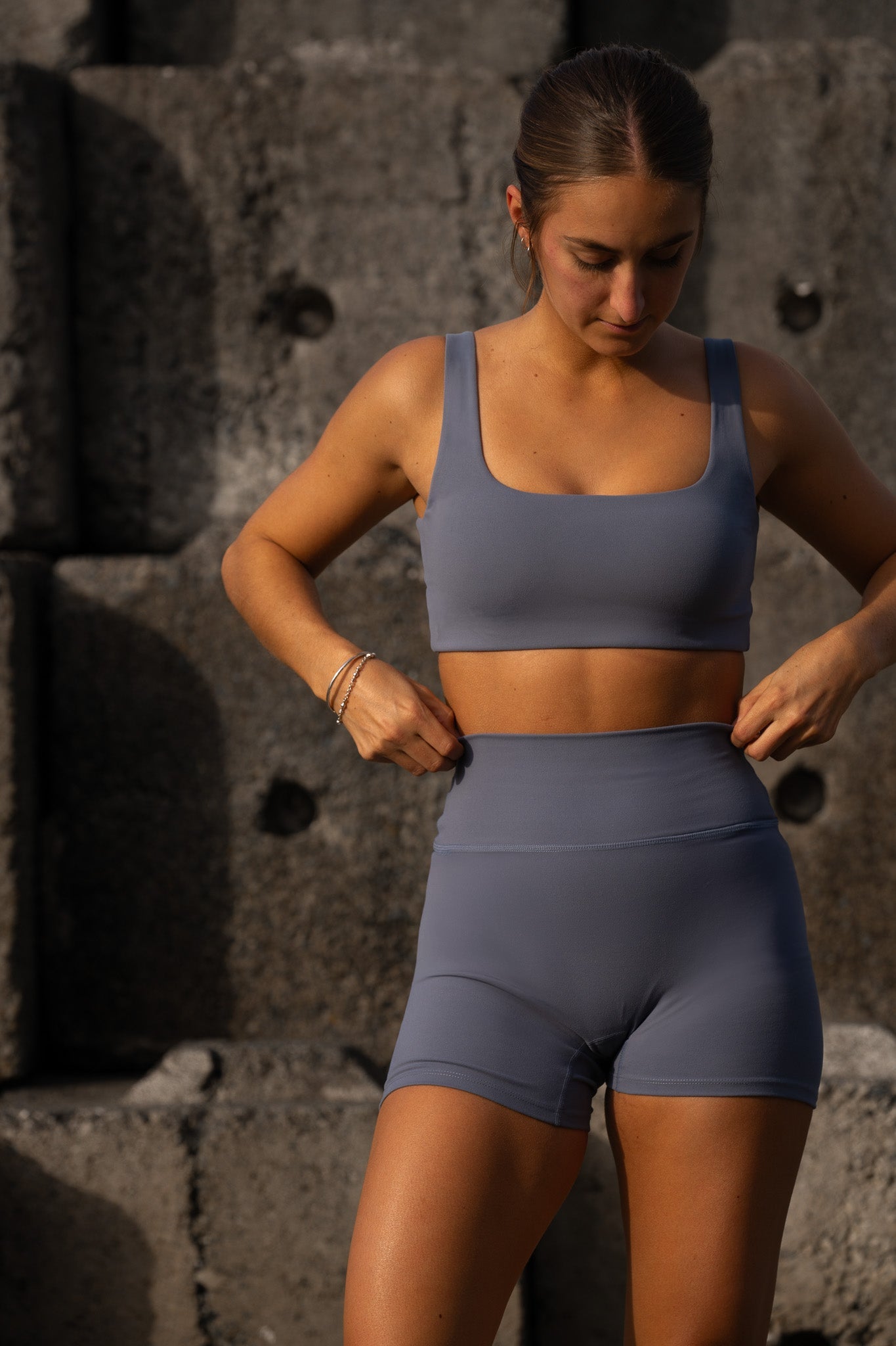 Bandage Crop . Dusk - Rue Avenue Activewear