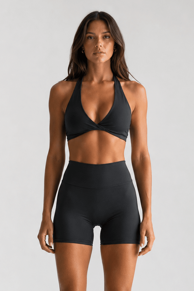 Shorts . BLACK - Rue Avenue Activewear