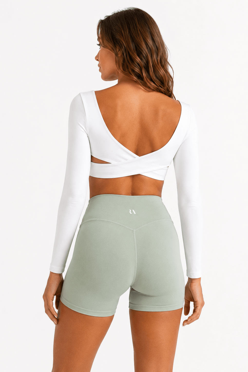 Shorts . PISTACHIO - Rue Avenue Activewear