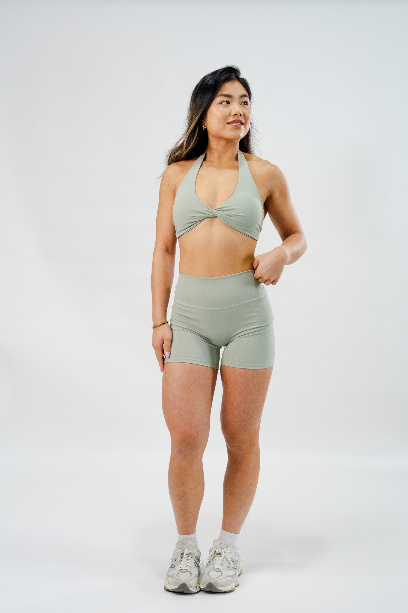 Shorts . PISTACHIO - Rue Avenue Activewear