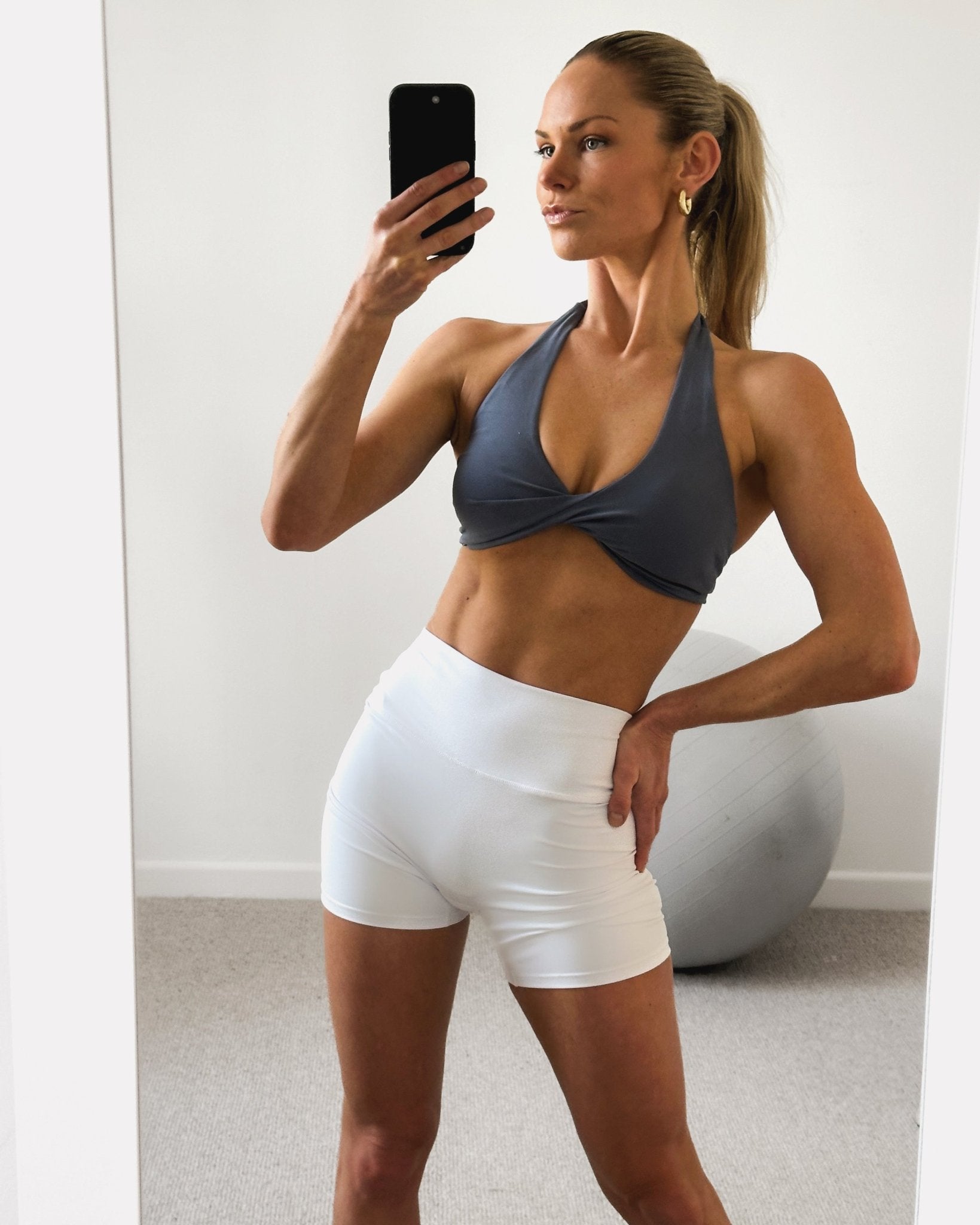 TWIST CROP . DUSK - Rue Avenue Activewear