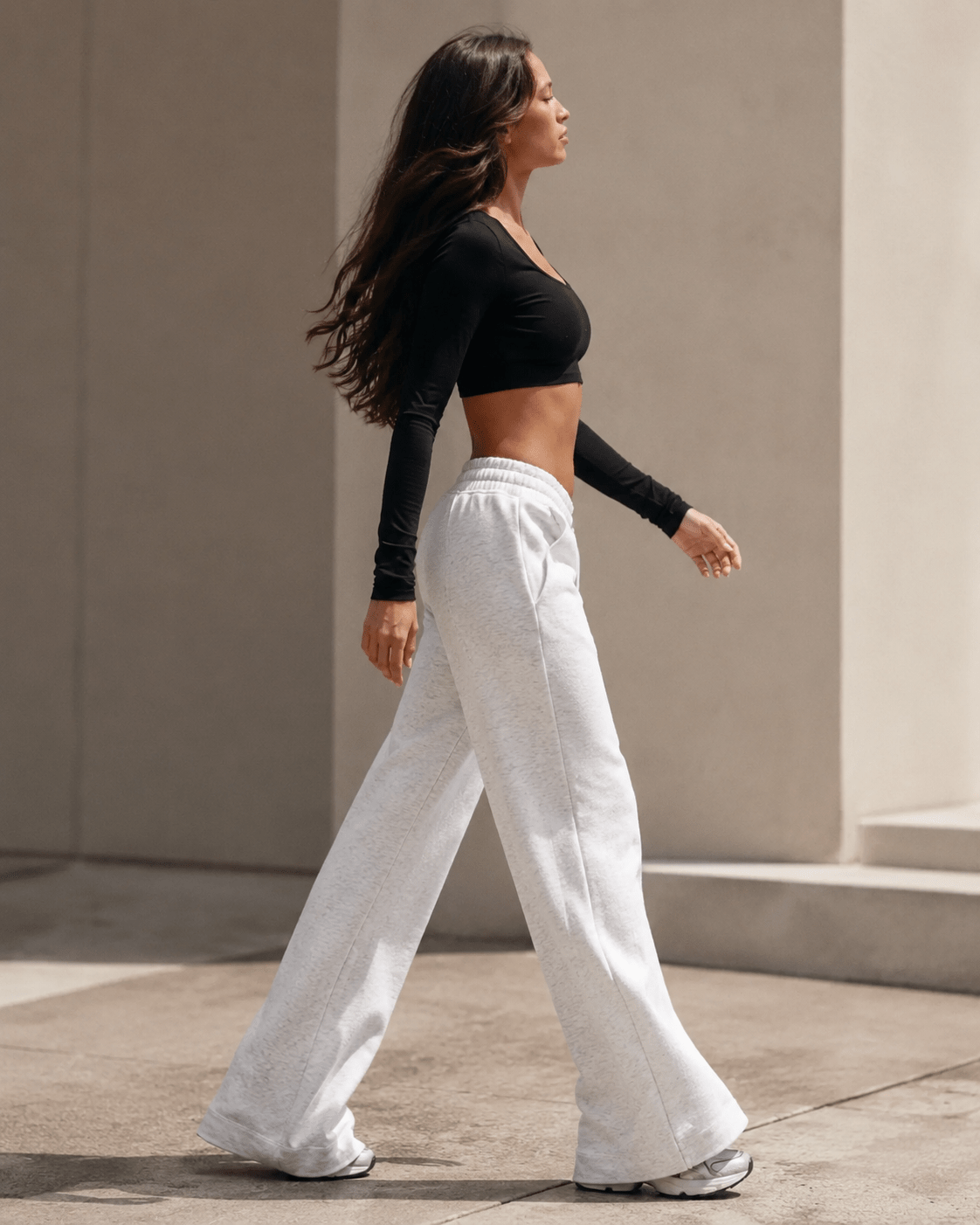 Wide Leg Sweatpant - Rue Avenue Activewear