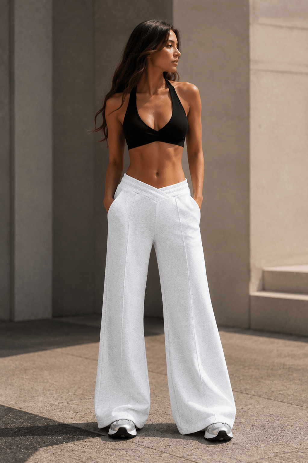 Wide Leg Sweatpant - Rue Avenue Activewear