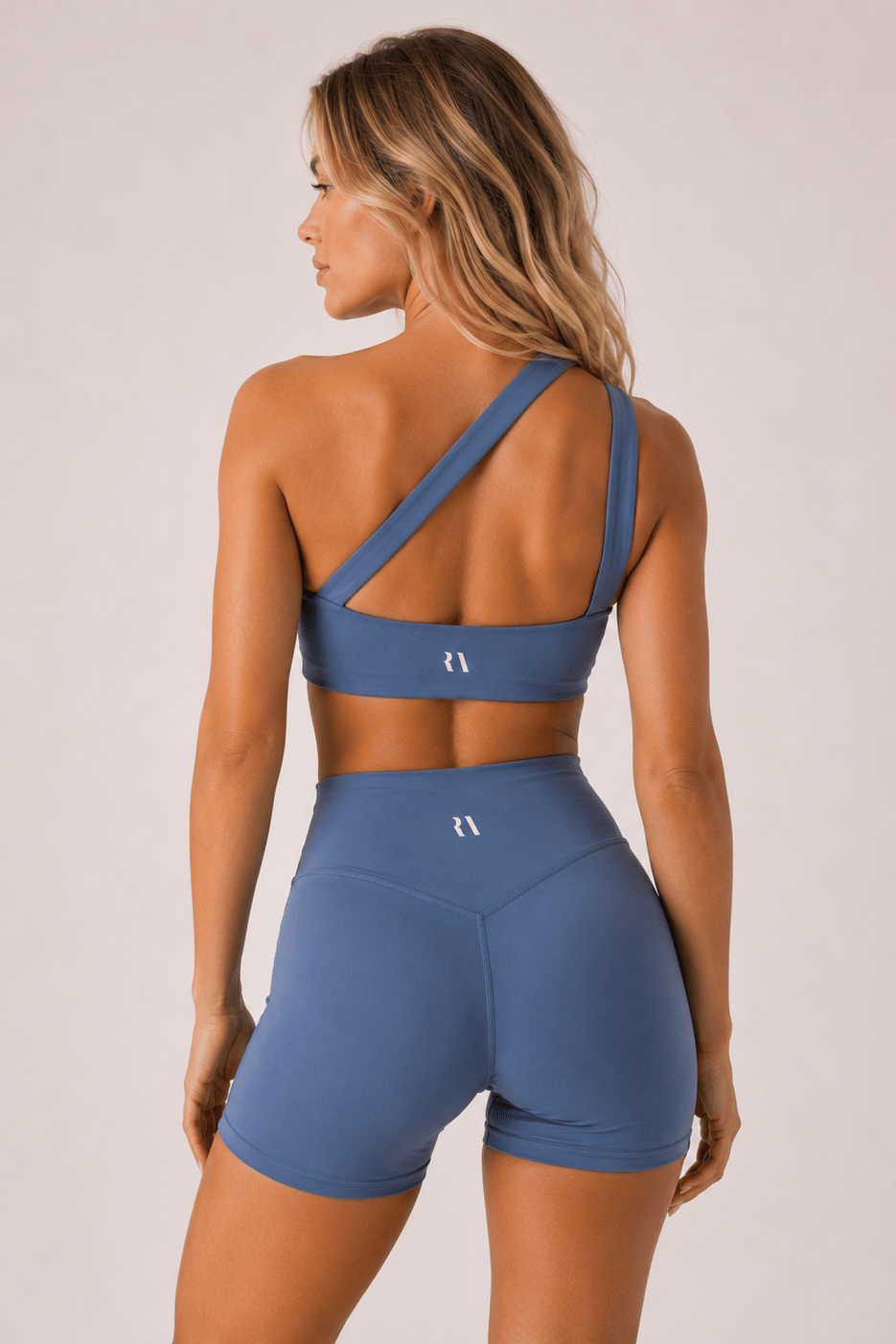 Asymmetrical Crop . DUSK - Rue Avenue Activewear