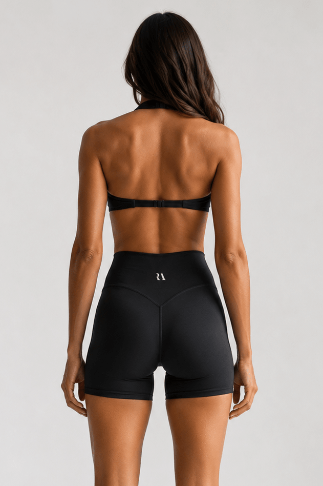 Shorts . BLACK - Rue Avenue Activewear