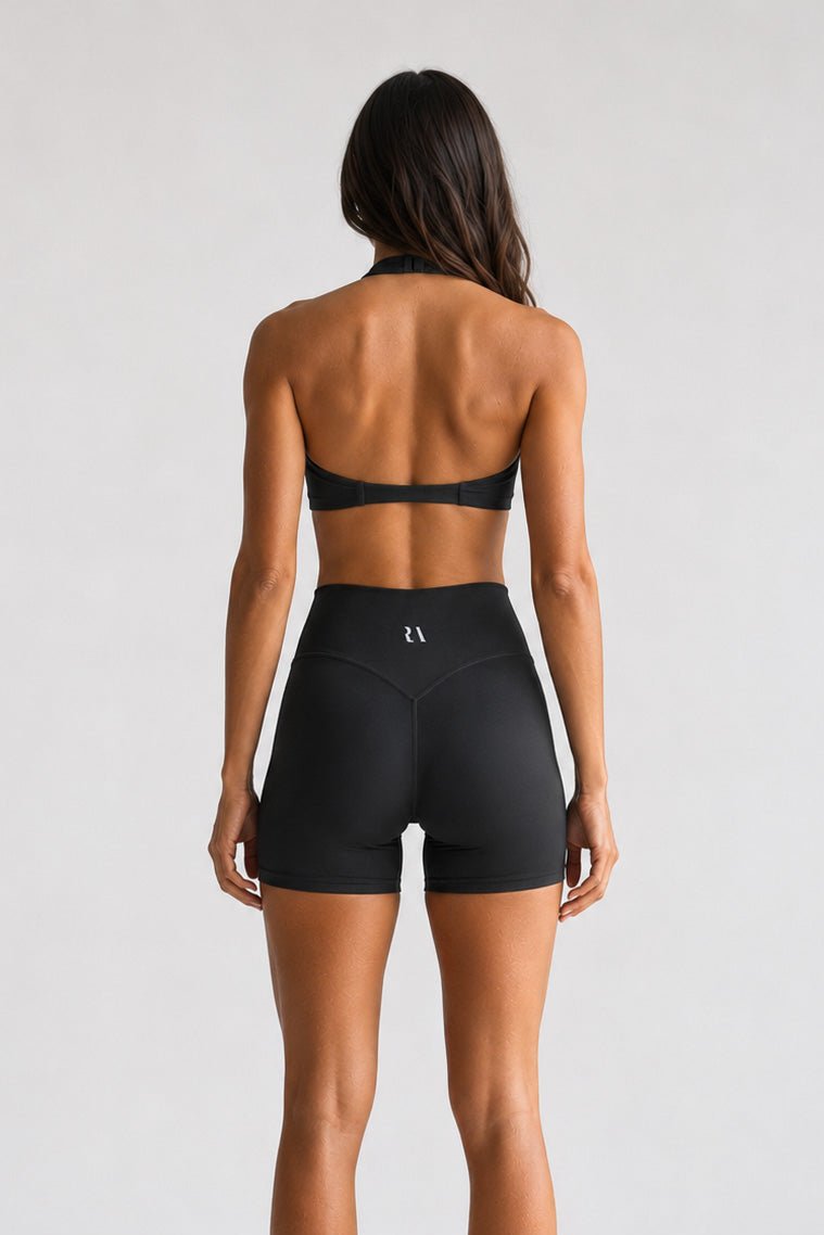TWIST CROP . BLACK - Rue Avenue Activewear